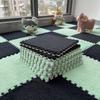 Solid Color Anti-Slip Floor Mat: Durable, Dirt-Resistant, Easy To Clean, Customizable Fit for Home and Living Room