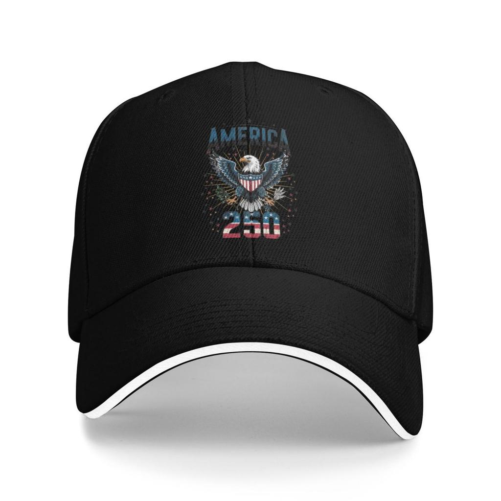 Baseball Caps American 250 Anniversary USA Fans Gifts Customized Unisex Women Casual Summer Hats