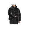 Adidas Originals 600 Puffy Plain Glossy Loose-Fit Down Jacket Women Outerwear Black IU4797
