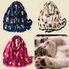Used [New] [kinaviola] Cat Scarf Shawl Muffler Wrap Large Size All Season Women's Fashion Accessory Natural Stylish Cat Goods Cat Gifts (Green) 1