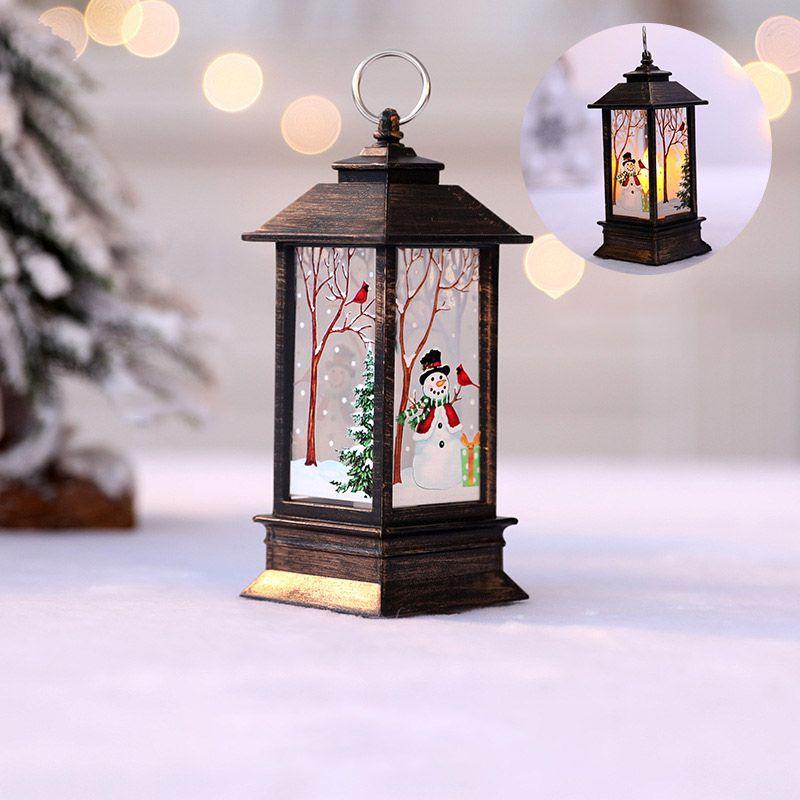 Enchanting Santa Claus Home Decor Led Light Lamp For Festive Christmas Celebrations