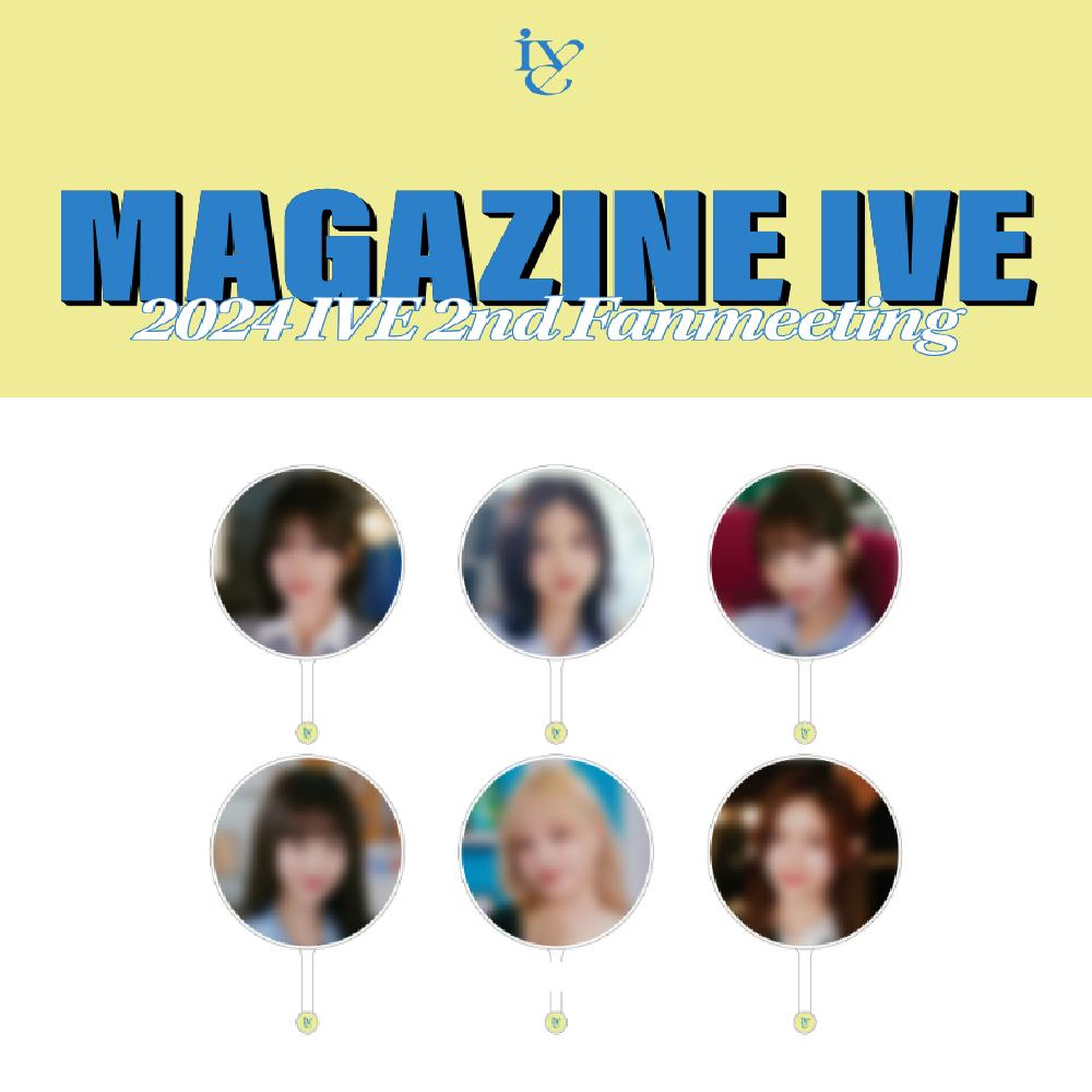 

Оформите предзаказ на журнал IVE 2nd Fanmeeting MAGAZINE IVE 2024 IVE Image Picket