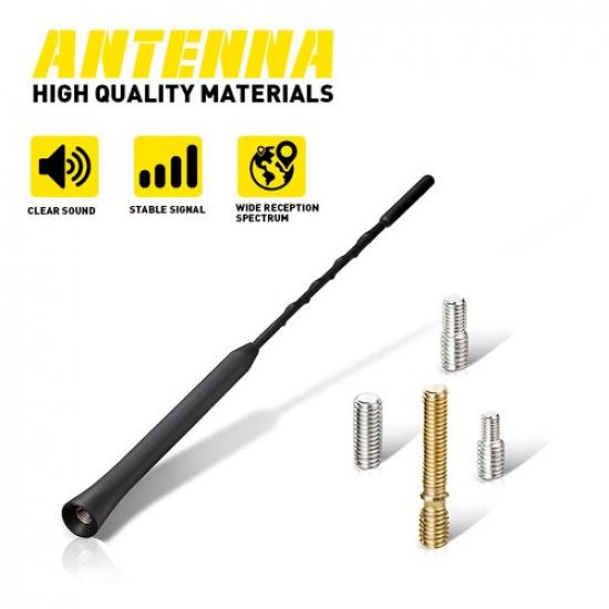 

Fit dntenna Mast 2007-19 Focus Ford Explorer Lincoln 10 in MKT MKX Aerial AM/FM