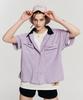 LESONNET Terry Bowling Shirt Lavender