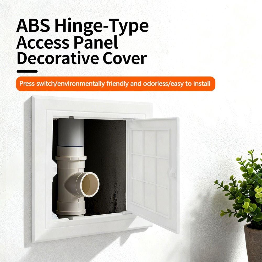 Plastikowa Klapka Otwierana Płyta Pokrywająca Typu Dociskanego Otwór Rewizyjny Drzwiczki Dostępu na Zawiasach Drzwi Ściana Sufit