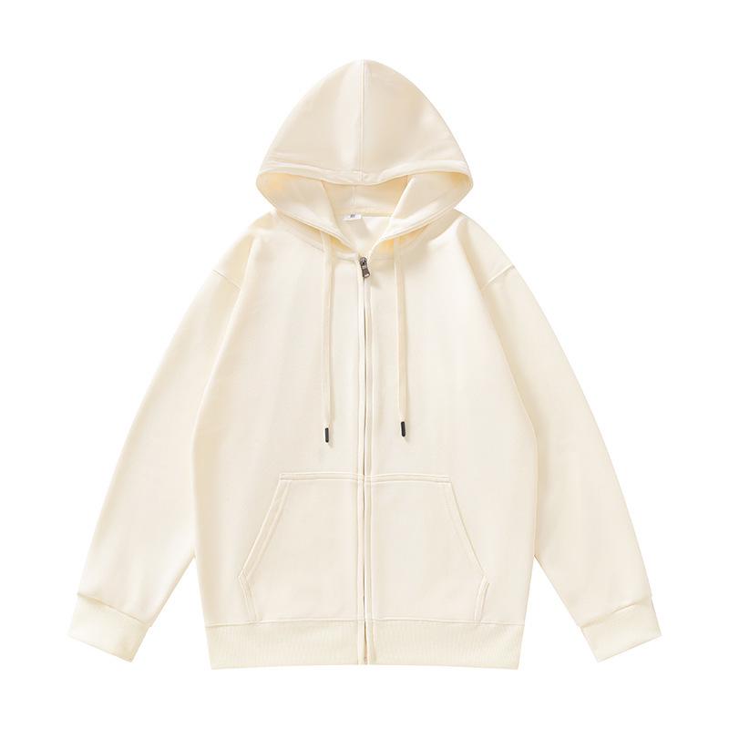 Bluza rozpinana z kapturem w stylu hongkońskim, unisex – Codzienna kurtka sportowa dla mężczyzn i kobiet