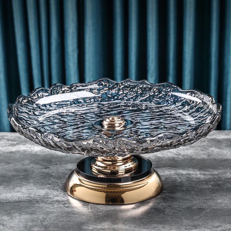 Naijiang Light Luxury Crystal Glass Fruit Bowl