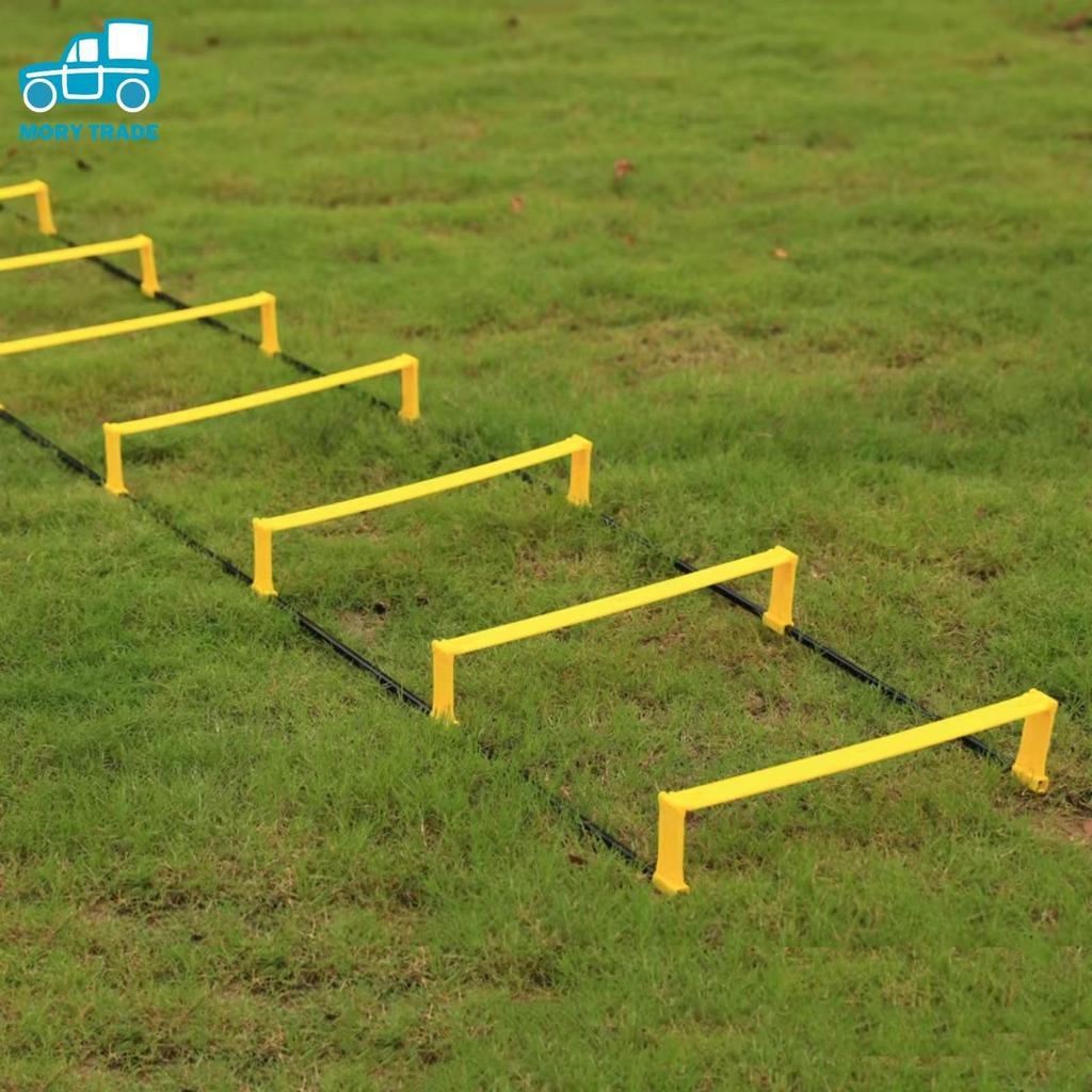 Morytrade 2.2m 3D Training Ladder for Warming Up, Soccer, Futsal, and Track and Field