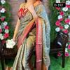 Beautiful Rich Pallu And Jacquard Work On All Over Saree