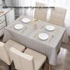 Japanese Style Waterproof Plaid Tablecloth - Oil-proof & Wash-free PEVA for Coffee and Dining Tables