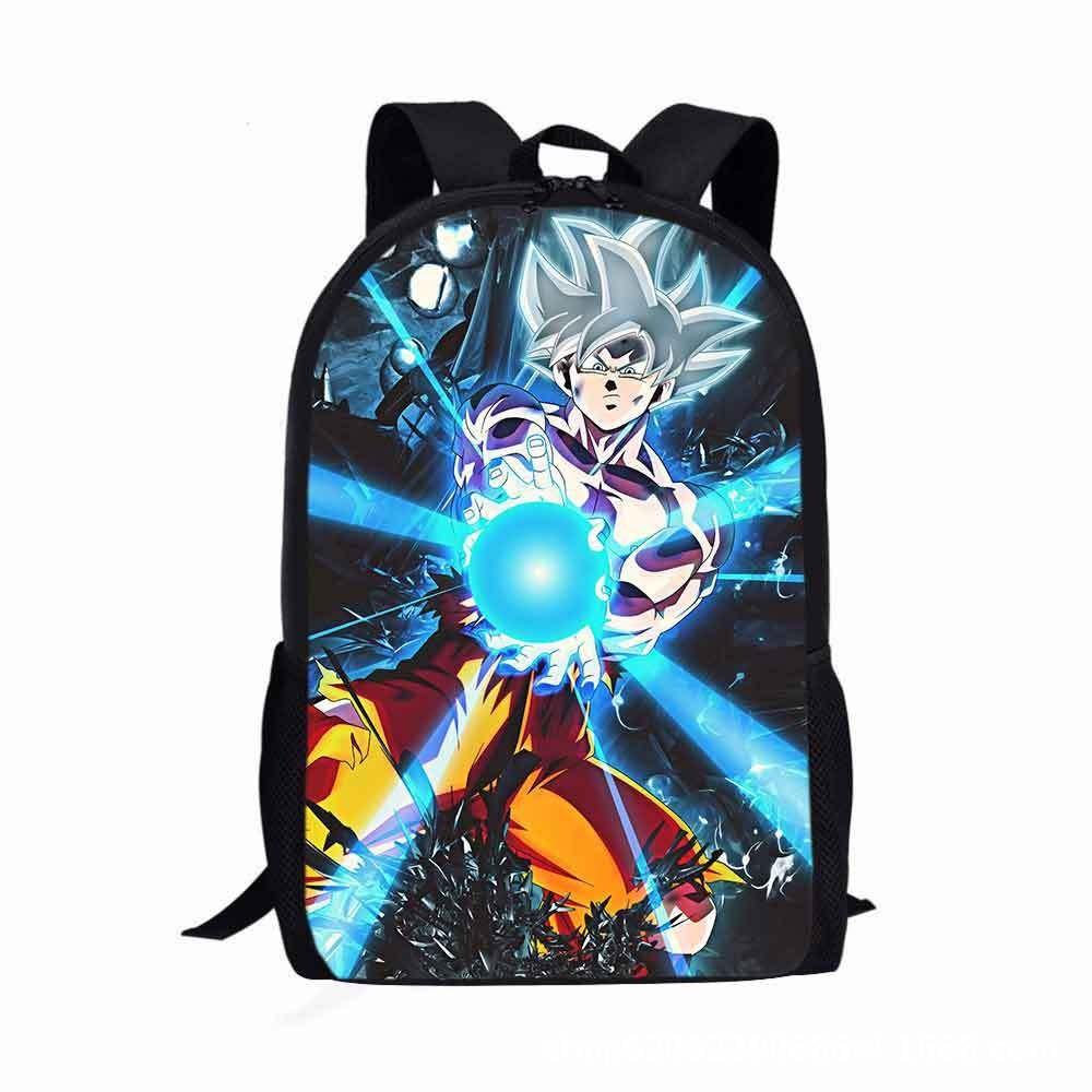 Dragon Ball Anime Cartoon Print Design Kids Backpack Elementary School Backpack