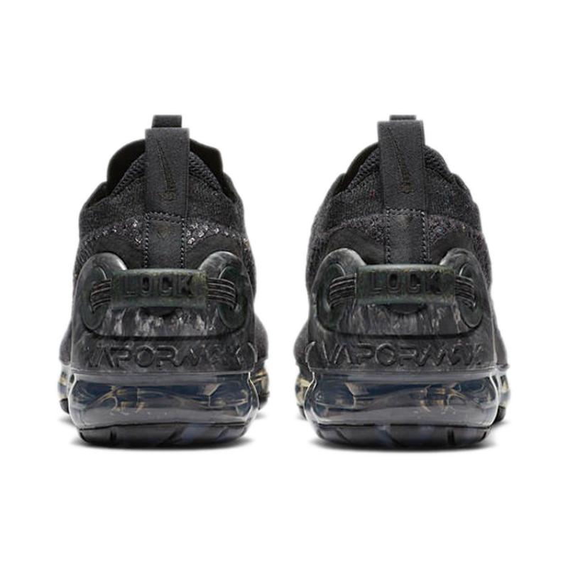 Nike Air VaporMax 2020 Flyknit Black Dark Grey Women's Running Shoes CJ6741-003