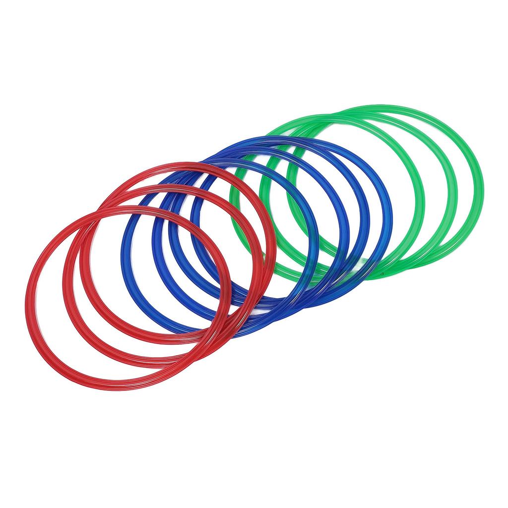 10pcs Hoop Rings 10pcs Connectors 11in Sensory Training Hoop Ring Connector Game Kids Exercise Hoop