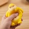 PU Slow Rebound Gorilla Shaped Squeeze Toy Stress Relief Soft Decompression Figure for Office Home Classroom Desk
