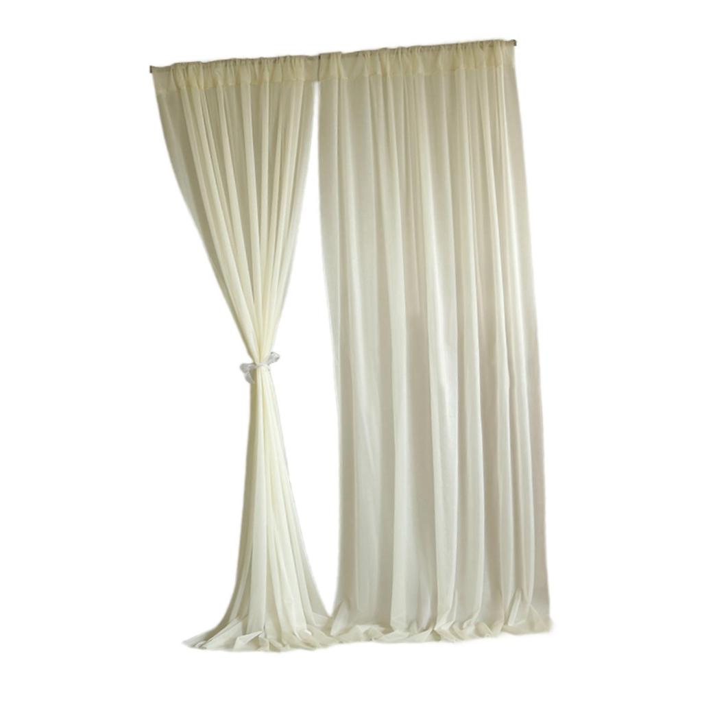 Backdrop Curtains Backdrop Drapes Photography with Rod Pockets Decorative 2