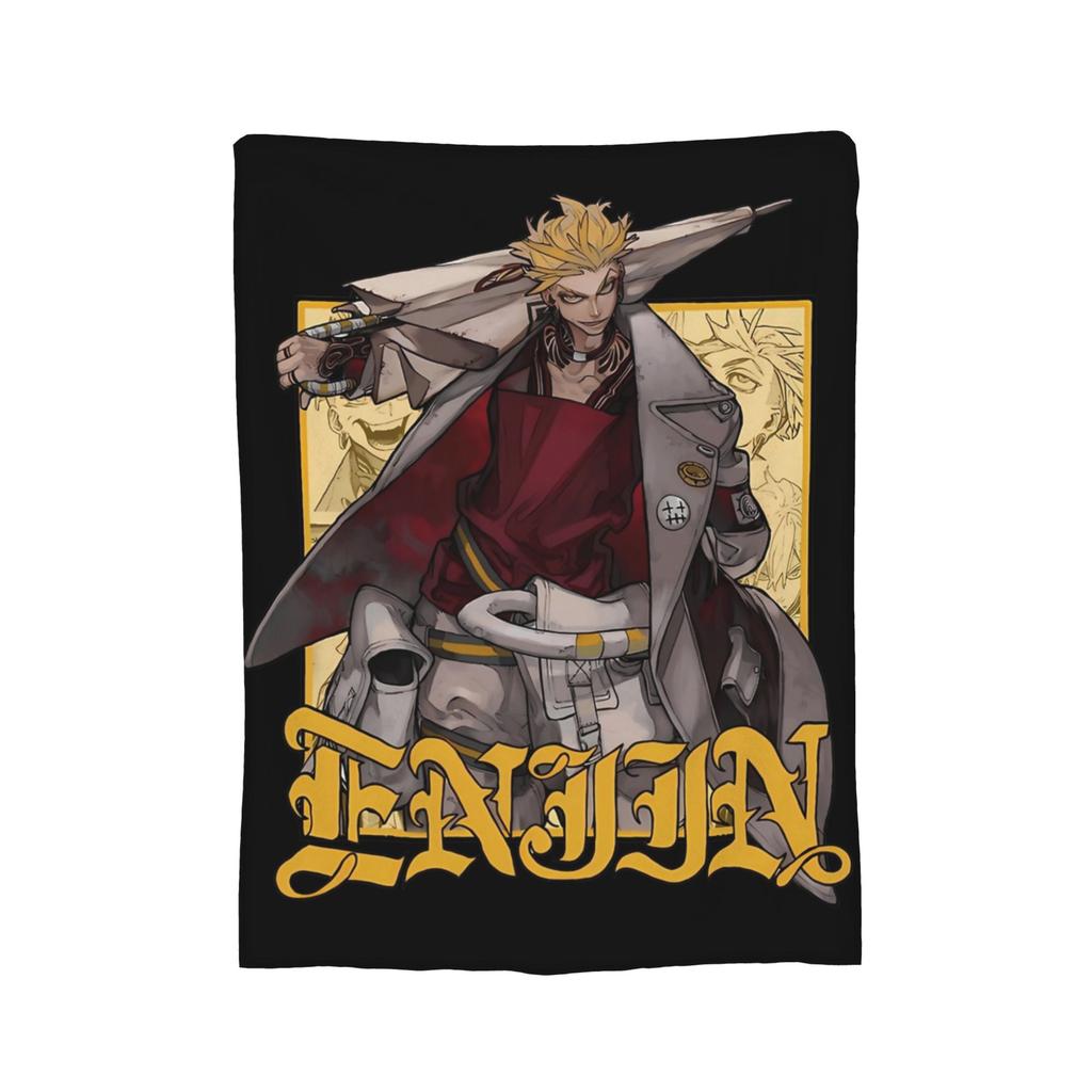 Anime Gachiakuta Cleaners Blanket Fleece Textile Decor  Breathable Lightweight Throw Blankets for Sofa Car Plush Thin Quilt