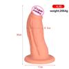 Super Soft And Super Large Liquid Silicone Dildo  Fake Penis Female Adult Toy Anal Dilator