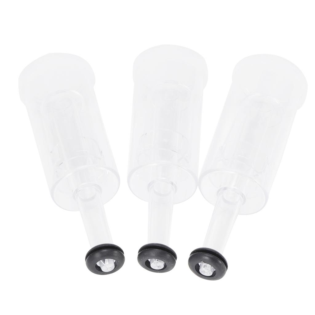 3Pcs Homebrew Air Lock with Sealing Ring for Beer Wine Fermentation Brewing Accessory