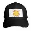 Sunshine Baseball Cap Quick Dry Performance Cotton Twill Breathable Contrast Two Tone Brim