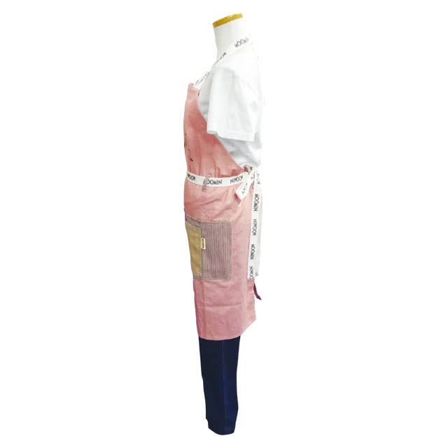Watanabe Moomin Little My Center Front Length Width Cotton Apron, 80.5cm/Body 81cm, MM-7228