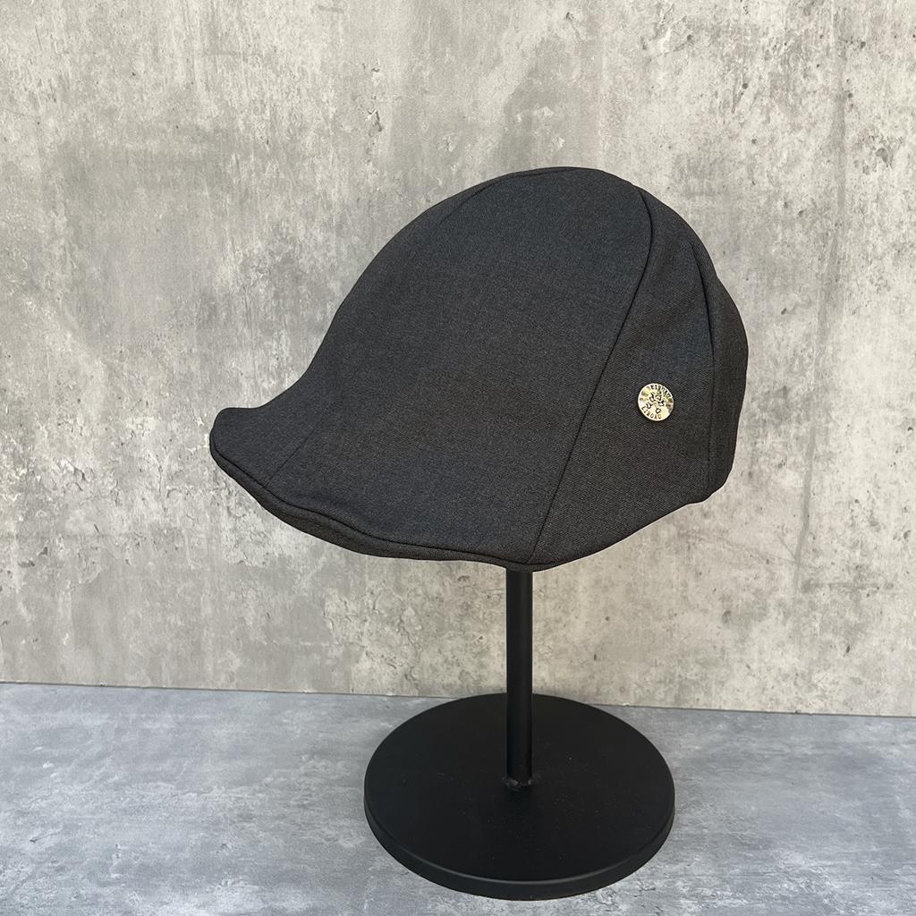 Mengling Suit Material Duckbill Hat Japanese Forward Hat Beret Female Breathable Big Top Shows Small Face Versatile