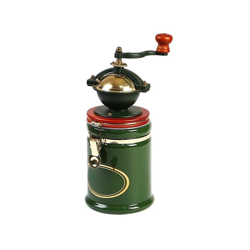 Hand-cranked Coffee Grinder, Manual Coffee Grinder with Large Capacity, Portable Hand-operated Coffee Powder Grinder