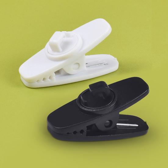 5Pcs Portable Rotatable Plastic Cable Clip Clamp for Earphone