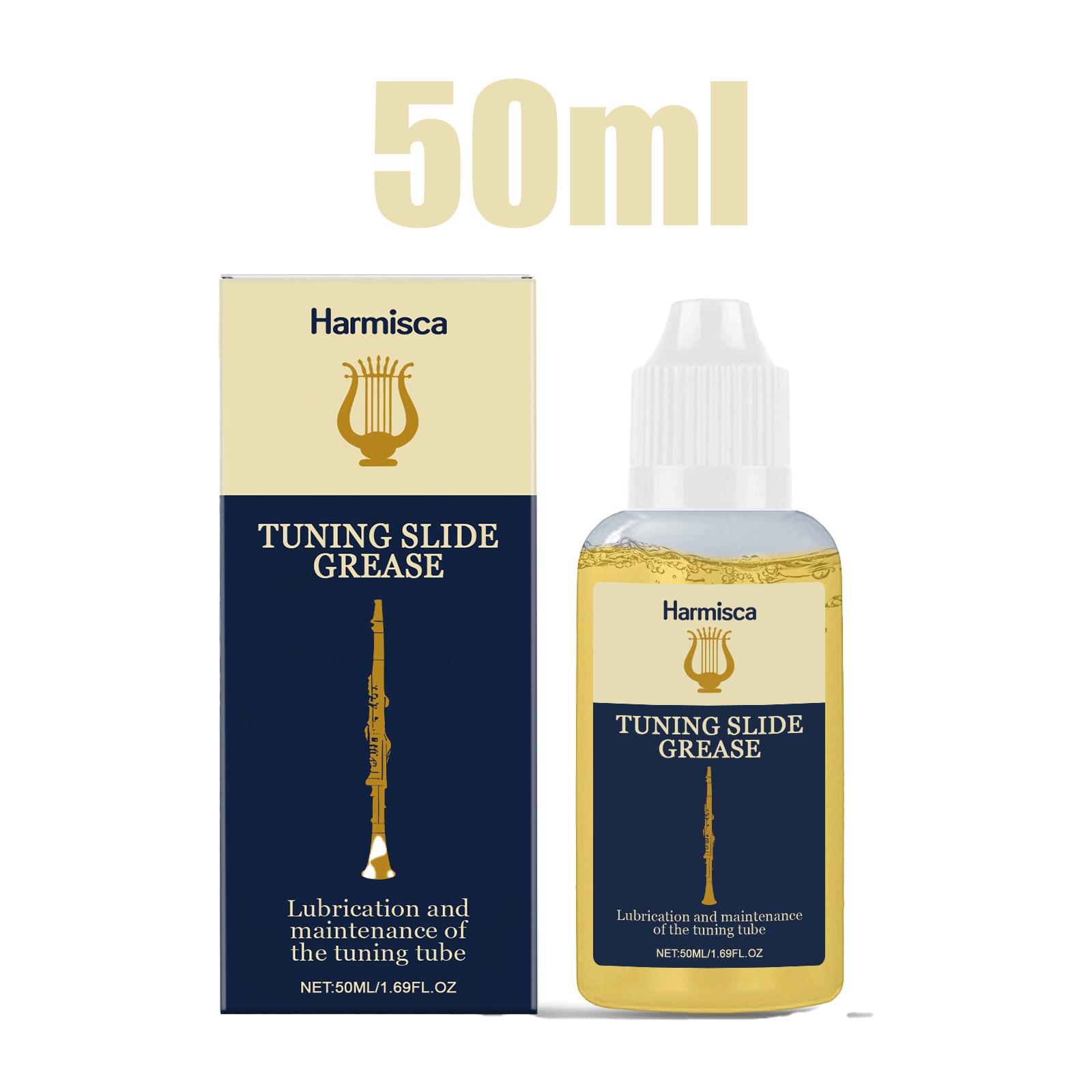 Tuning Slide Grease Lubricant Oil for Trumpet Trombone French Horn Brass Instruments Maintenance Polishing Smooth Action 50ml