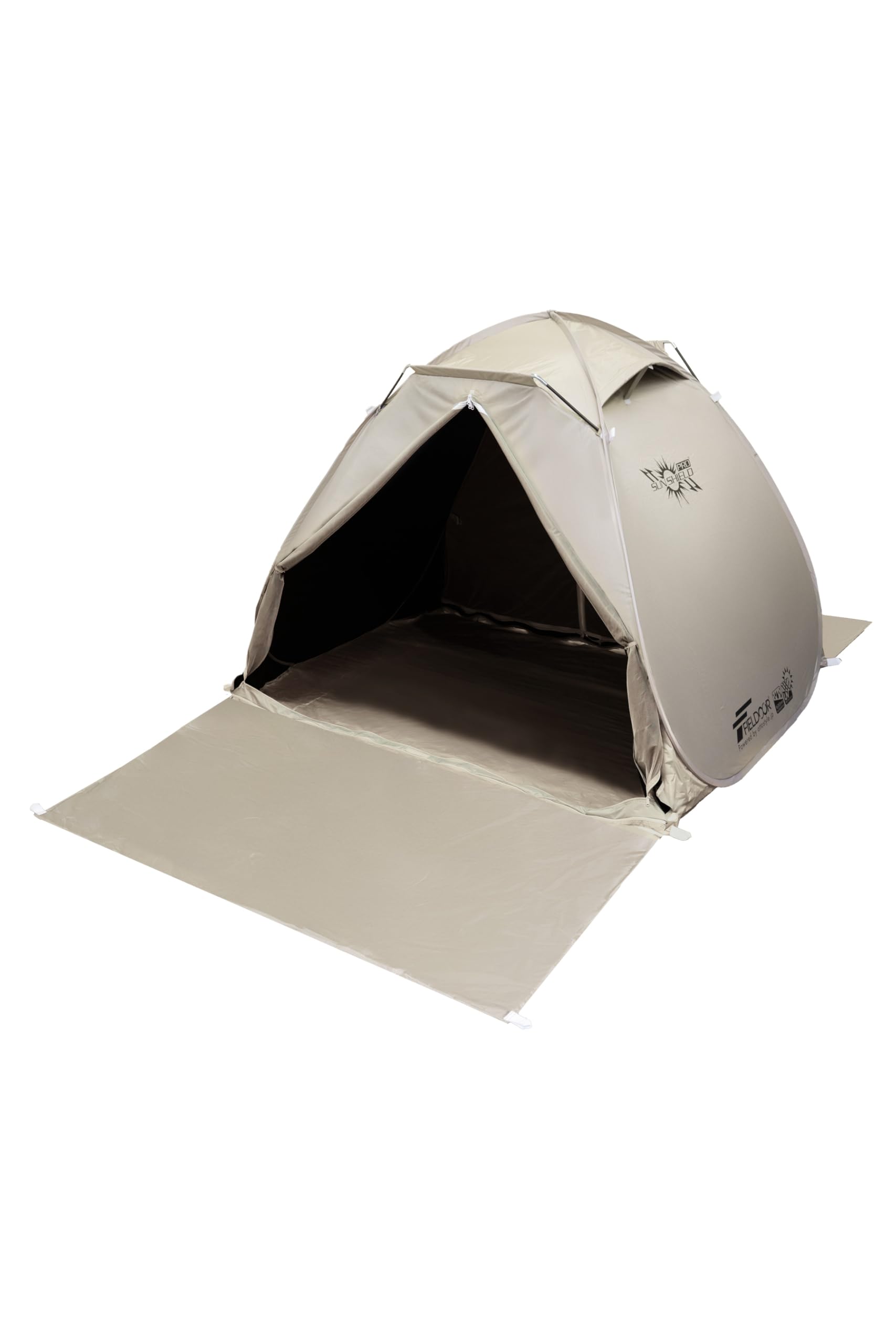 

FIELDOOR Полностью закрытый солнцезащитный козырек с УФ-излучением, меняющий тепло, спортивная сумка для хранения на потолке, в комплекте [полное затемнение], складная палатка, большая, защита, изоляция,