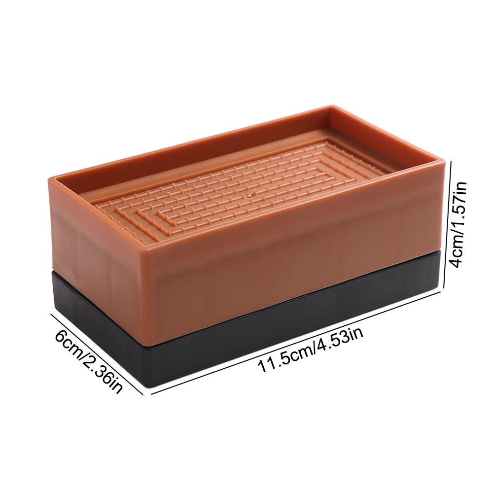 Adjustable Furniture Foot Pad Desk Lifts Anti-slip Bed Furniture Riser Chocolate Shape Shock Absorption Table Chair Support