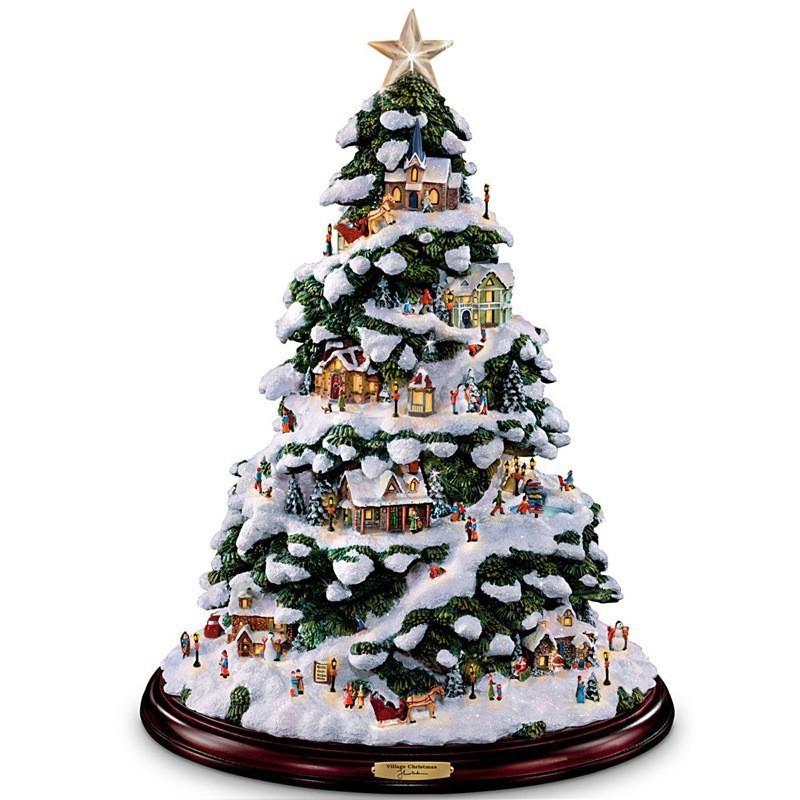 Christmas Cheerful Acrylic Tree Santa Car Charm Whimsical Home And Auto Decoration