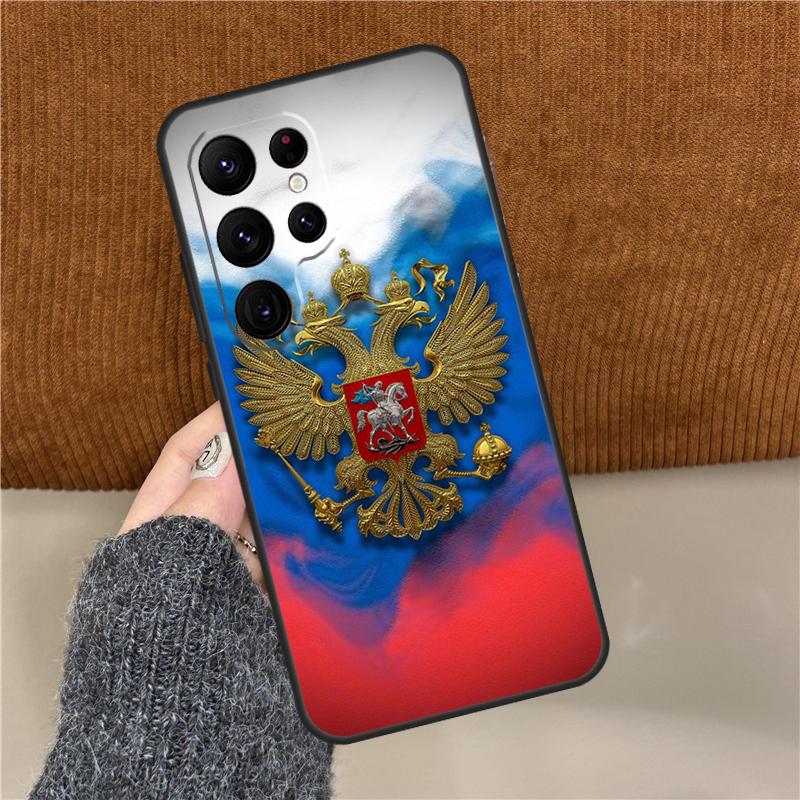Russian Federation Flag Phone Case For Samsung Galaxy S25 Ultra S9 S10 S20 FE S21 S22 S23 Plus S24 Ultra Back Cover