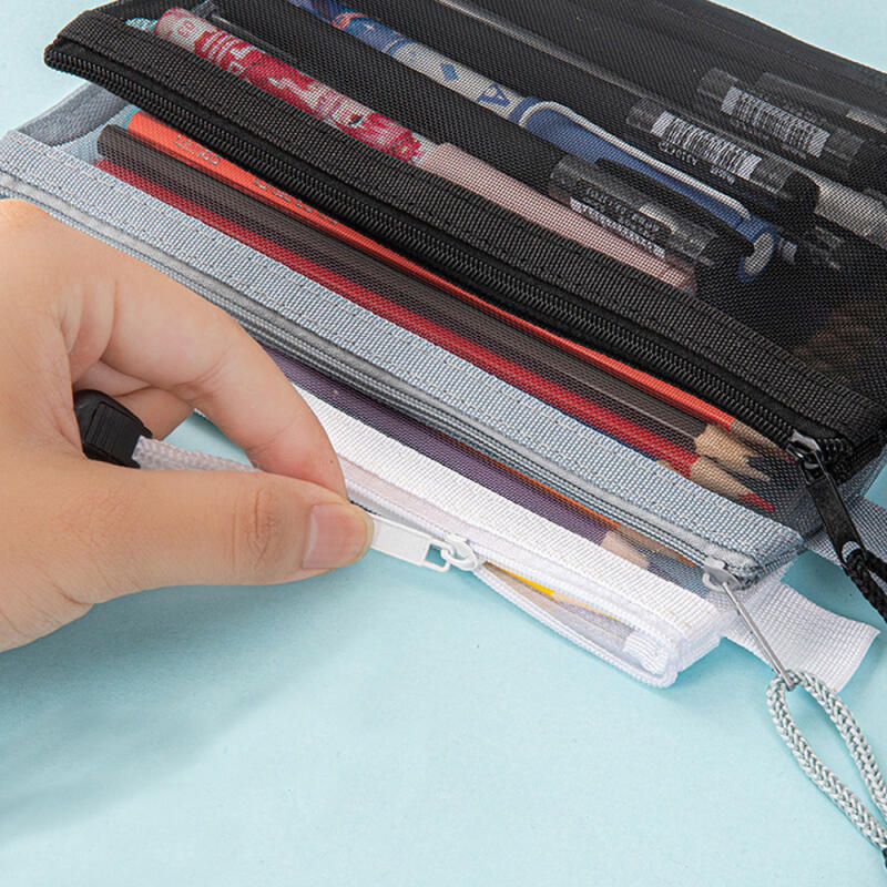 Mesh Pouch Pencil Case