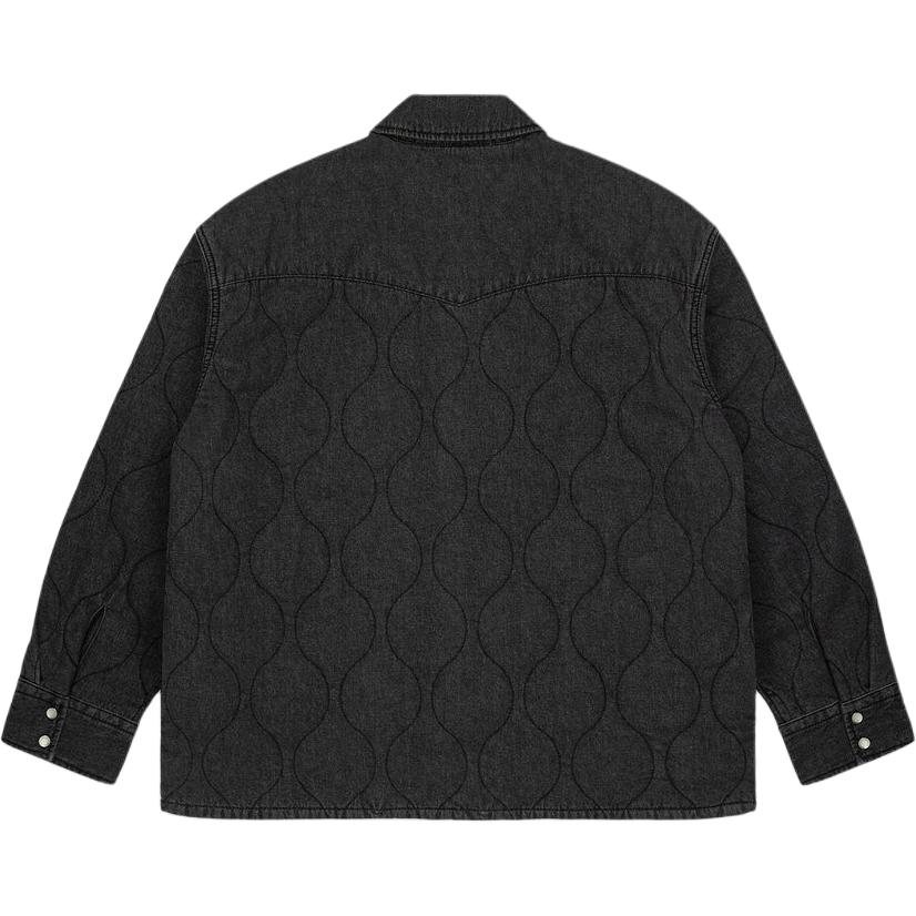 Levis X CLOT Collaboration FW24 Chinese Button Design Flap Pocket Casual Jacket Unisex Jacket Black A5354-0001