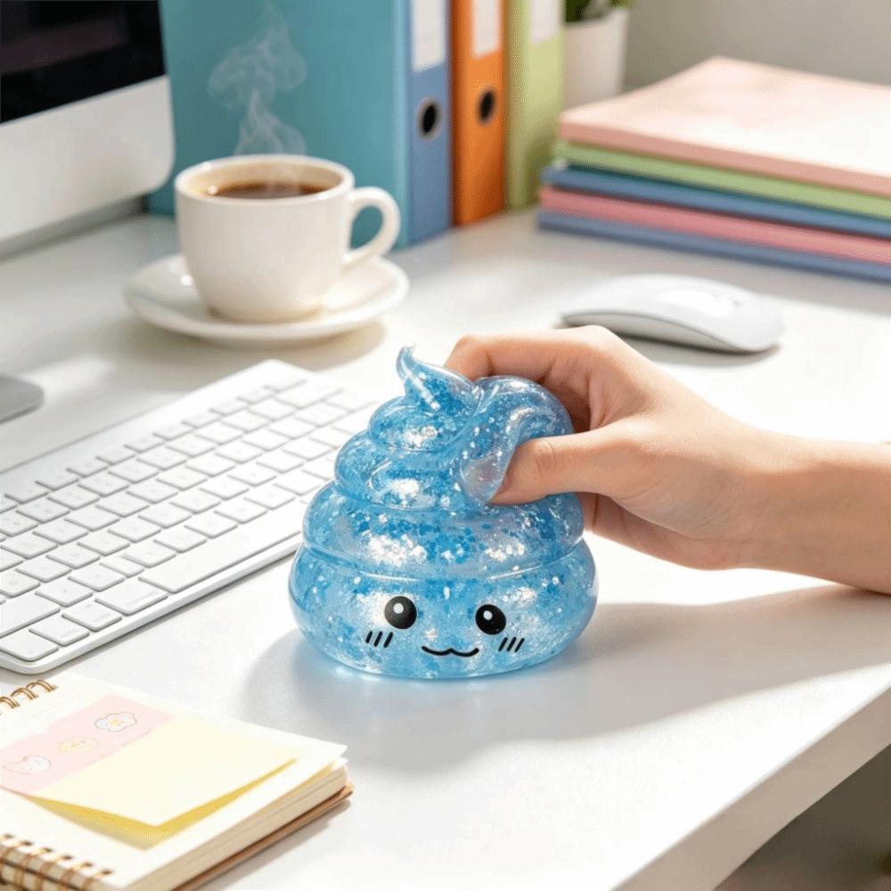 Slow Rising Poop Squishy Toys Poop Reduce Pressure Ball Novelty Poop Fidget Toy Prank Gift