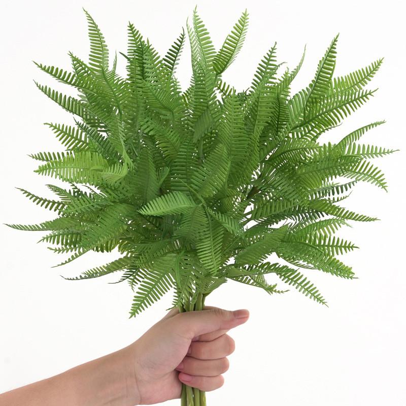 Fern Greenery Faux With Plastic Craft For Home Decor Garden Photography Props