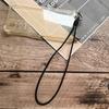 Keychain Lanyard Wax Rope Metal Keyring Cellular Strap Simple Keychain for Phone Mobile Accessories Anti-lost Keycord Accessory