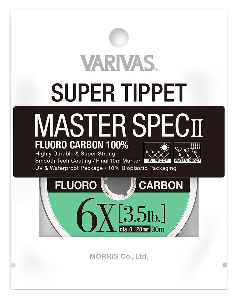VARIVAS Super Tippet Master Spec II Fluorocarbon 6x 30m 3.5lb