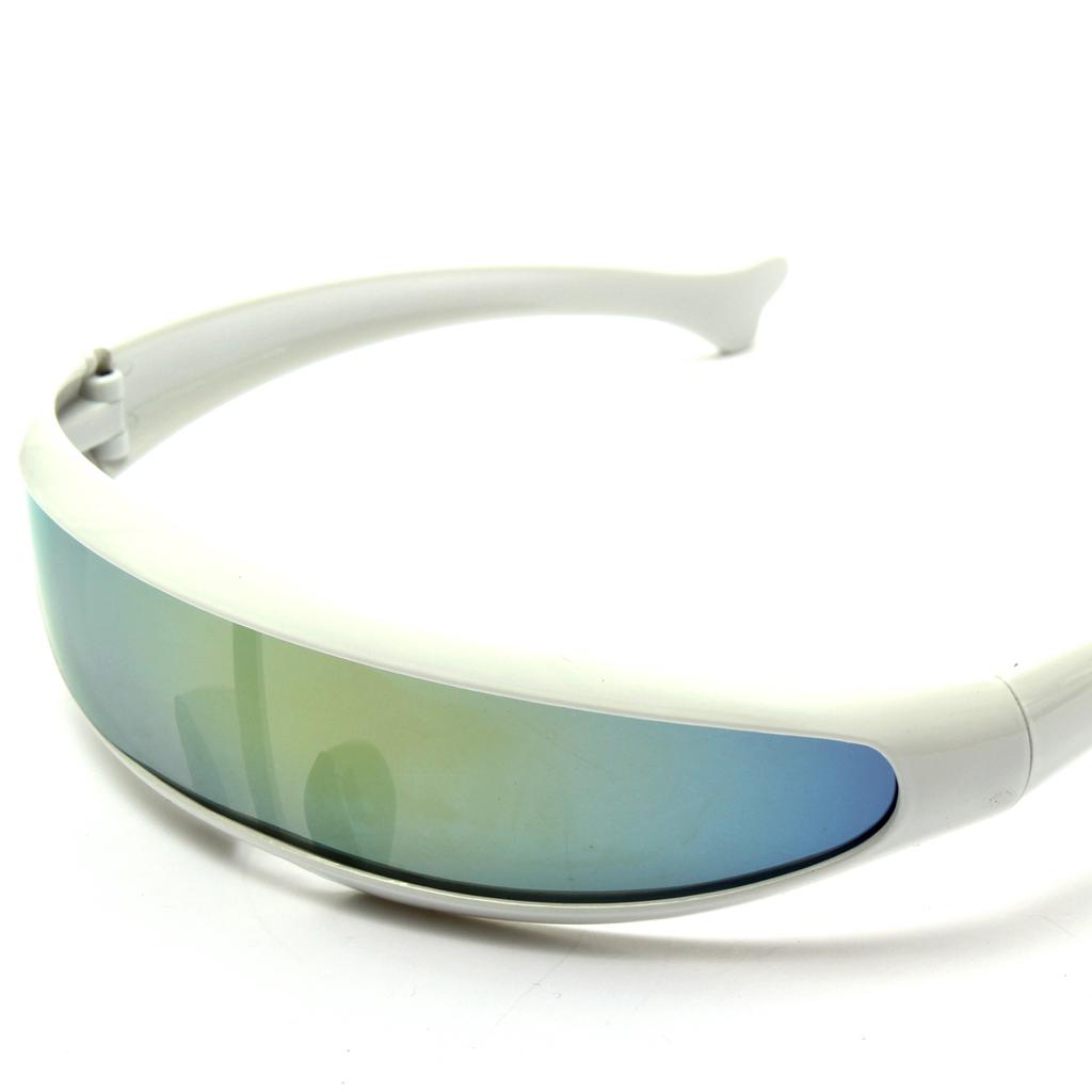 Buy Sunnies Eyeglasses Sunglasses Dark Space Mirror Robot Shield Alien Costume At Affordable Prices Free Shipping Real Reviews With Photos Joom