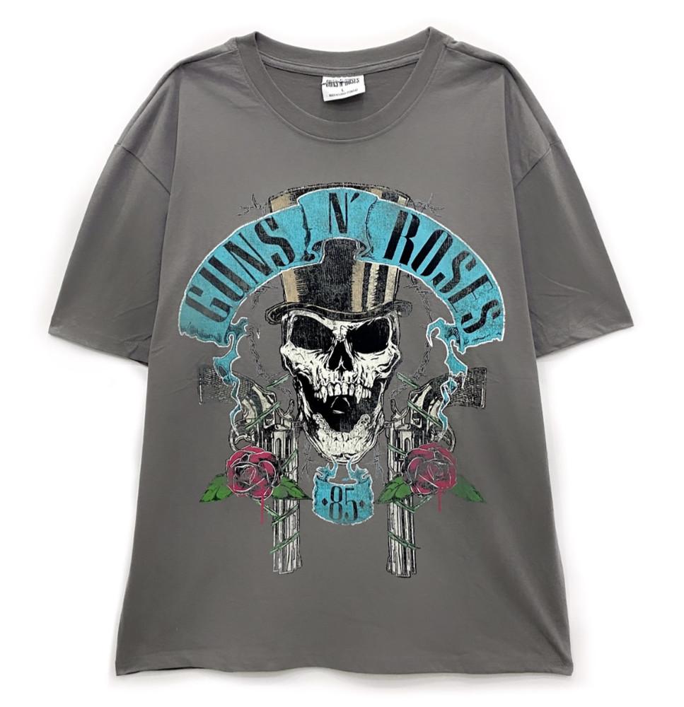Винтажная футболка Guns N’ Roses с рок-графикой, унисекс, размеры S-5XL XXXL
