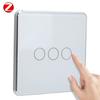 Intelligent Touch Light Switch 86 Type Wireless for ZigBee 2.4G Voice Control AC 100?250V