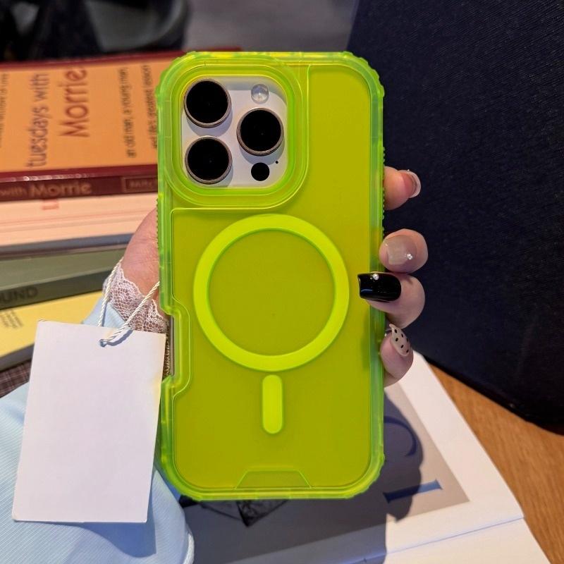 Matte Wireless Charging Magsafe Phone Case For For Iphone 11 12 13 14 15 16 Plus Magnetic Shockproof Bumper Cases Cover