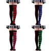 Colorful Over-the-knee Women's Socks For Parties And Holidays Friction-resistant Polyester Blend