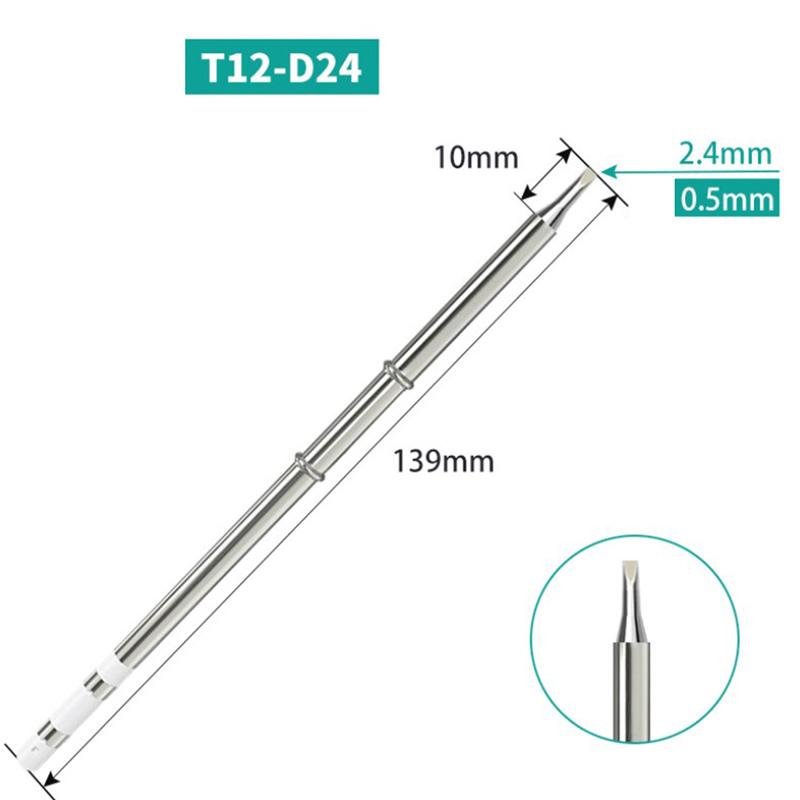 Sfaturi de fier de lipit electric T12 pentru seturile de stație de lipit DIY Hakko Fx951