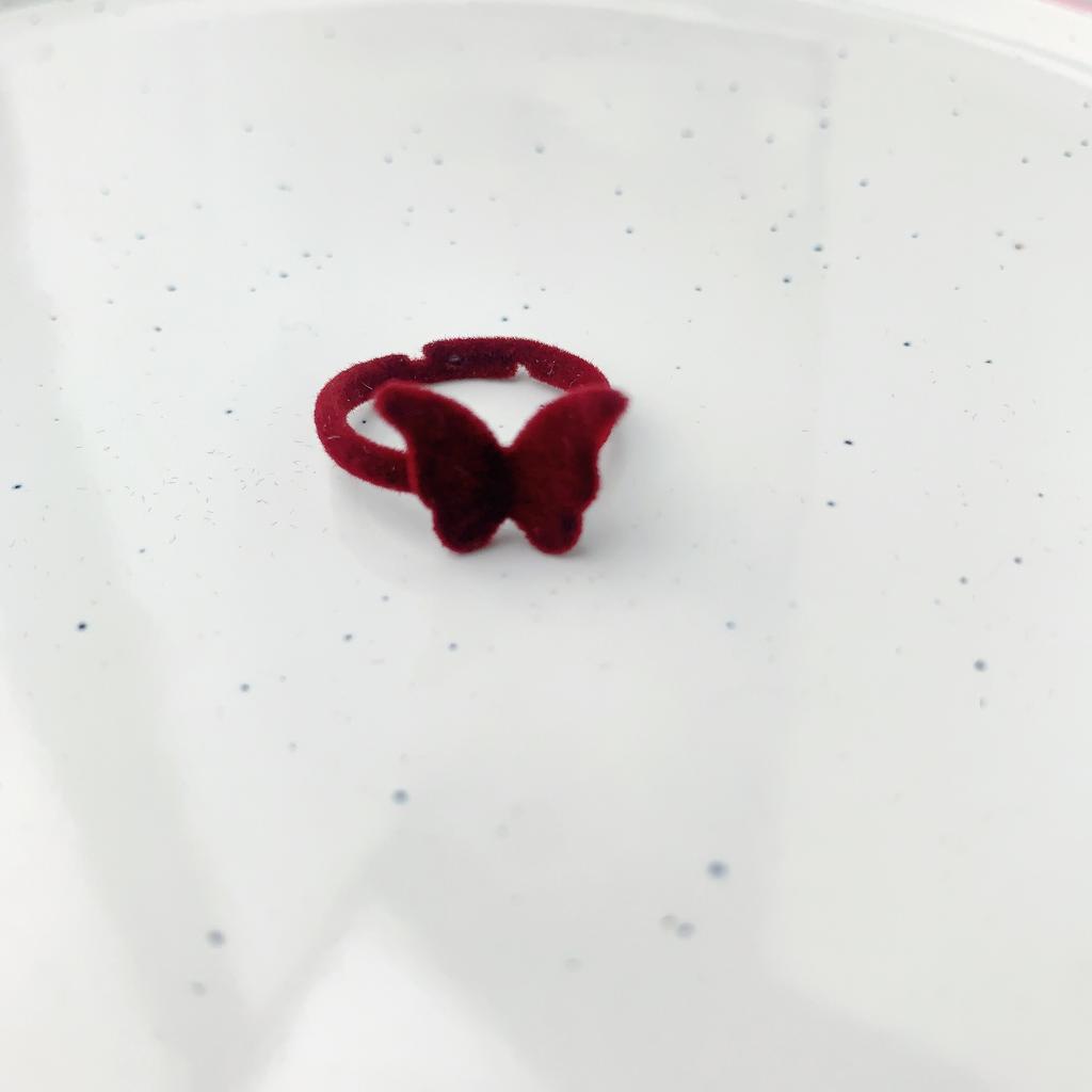 Anello Trendy Ragazza Carina Dolce Fioccato con Fiocco Retro Anello Dito Indice Moda di Nicchia Anello Semplice