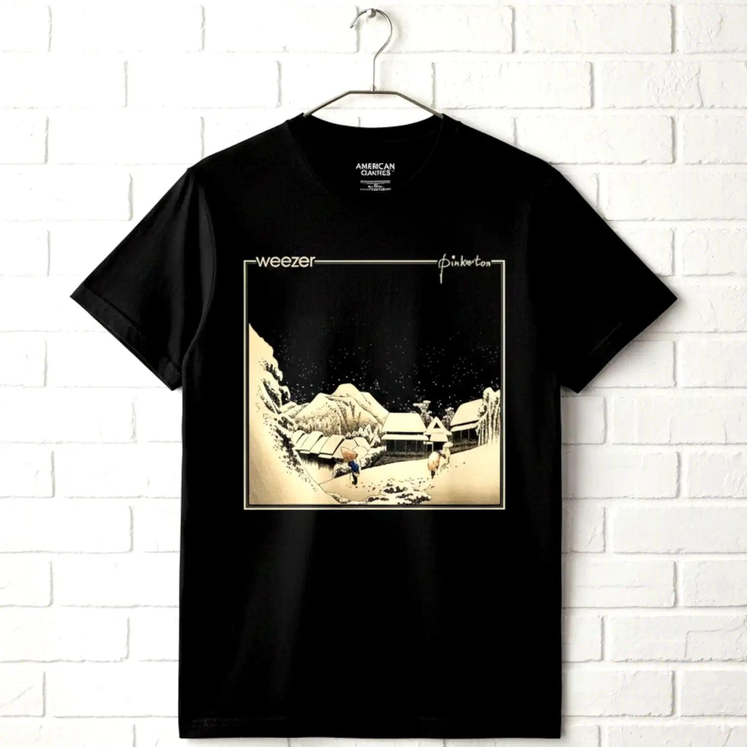 Weezer Pinkerton Album Cover Men s T Shirt Alternative Rock Band Concert S