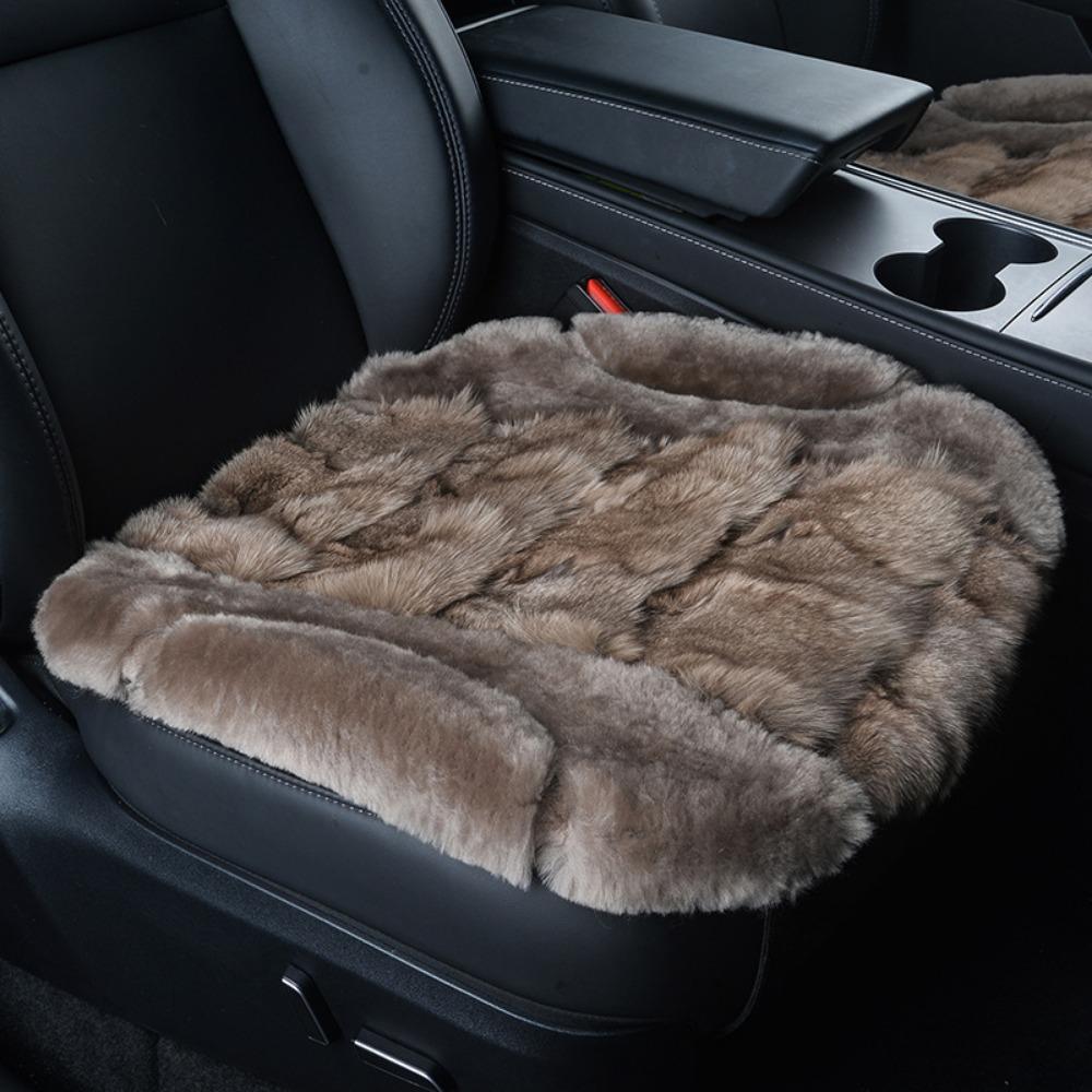 Thickened Plush Car Seat Covers Breathable Auto Seat Cushion  Car Interior Accessories