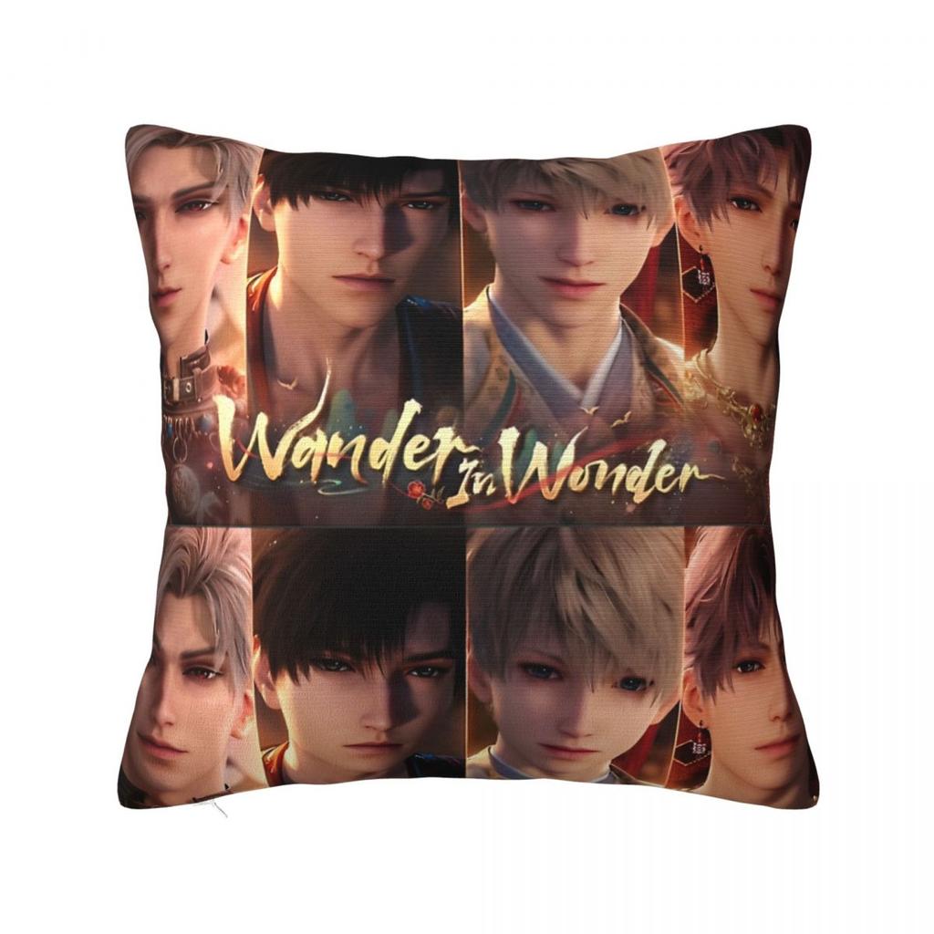 Love And Deepspace Pillow Covers Polyester Home Rafayel Cushion Case Funny Home Decoration Pillowcase 4545