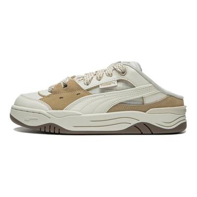 Mule Bari Tissu Cuir Synthétique Confortable Mode Basse Casual Chaussures Unisexe Blanc 399501-01
