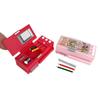 1 Set Simulated Scene Pencil Box Model Play House Lifelike Design Mini Stationery Box Dollhouse Pencil Case Pretend Toys